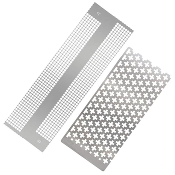 2Pcs 5D Diamond Painting Ruler Diamond Painting Tool Embroidery Mesh Ruler with 599 Blank Grids and 756 Blank Grids
2Pcs 5D Diamond Painting Ruler Diamond Painting Tool Embroidery Mesh Ruler with 599 Blank Grids and 756 Blank Grids