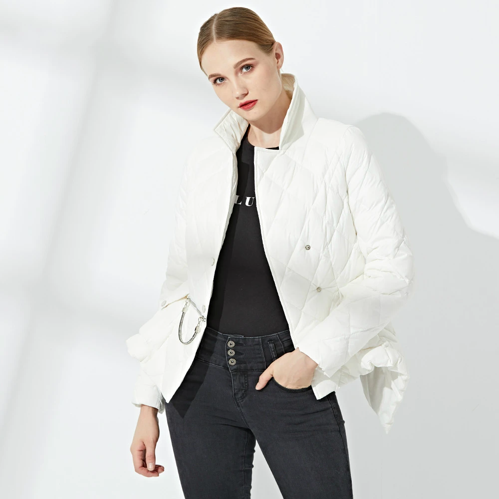 Veydu 2019 Women Down Coat White Irregularity Turn-down Collar Original Design Goose Down Short Office Lady Cloths
Veydu 2019 Women Down Coat White Irregularity Turn-down Collar Original Design Goose Down Short Office Lady Cloths