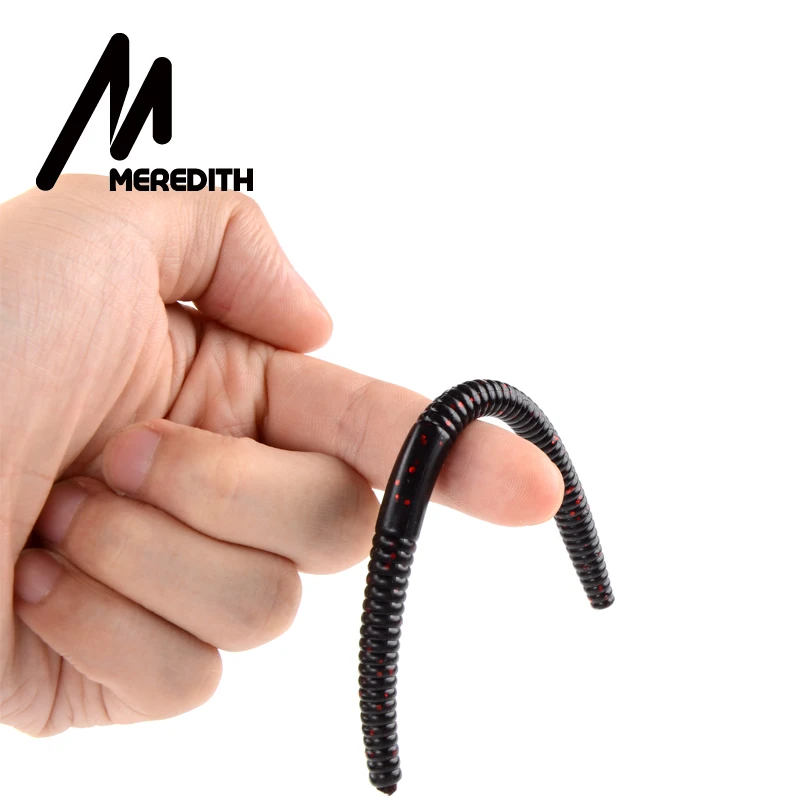 MEREDITH 10pcs/lot 140mm 5.3g Soft Lure Fishing Simulation Earthworm red Worms Artificial Fishing Lure Tackle Lifelike Lures
MEREDITH 10pcs/lot 140mm 5.3g Soft Lure Fishing Simulation Earthworm red Worms Artificial Fishing Lure Tackle Lifelike Lures