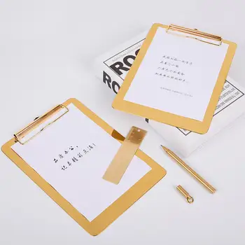 Adeeing Multifunction Gold Color Stainless Steel Menu File Holder Board for Writing d25
Adeeing Multifunction Gold Color Stainless Steel Menu File Holder Board for Writing d25