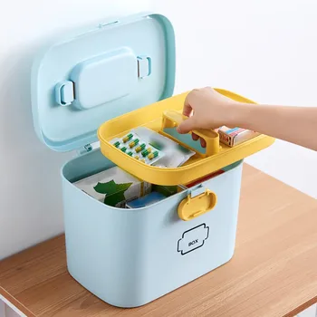 Double-layer Design Household Portable Box Small Apartment Large Capacity Storage Box Large Full Emergency Box #30
Double-layer Design Household Portable Box Small Apartment Large Capacity Storage Box Large Full Emergency Box #30