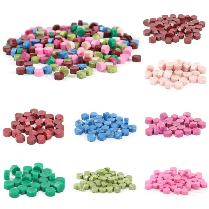 100pcs Retro Octagon Stamping Sealing Wax Beads Wax Seal Stamps for Envelope Documents Wedding Invitation Decorative Supply
100pcs Retro Octagon Stamping Sealing Wax Beads Wax Seal Stamps for Envelope Documents Wedding Invitation Decorative Supply