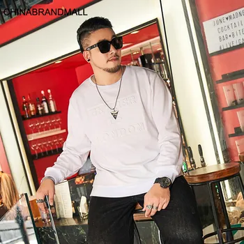 super Brand Big size Men's Wear Plus Fat Plus Large Size Men Loose Round Neck Personality Embossing Long Sleeve Solid Color
super Brand Big size Men's Wear Plus Fat Plus Large Size Men Loose Round Neck Personality Embossing Long Sleeve Solid Color