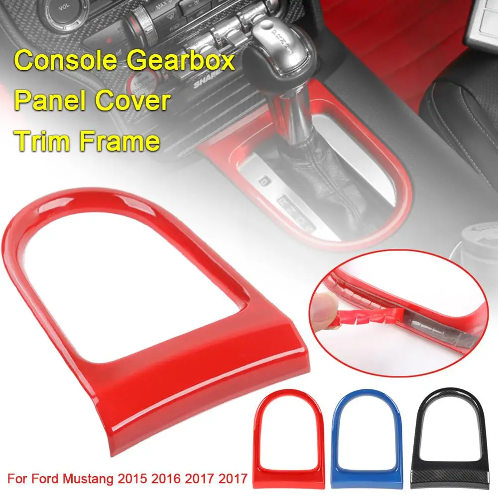 For Ford Mustang 2015 2016 2017 2018 Console Gearbox Panel Trim Frame Cover Sticker Strips Garnish Decoration Car Styling
For Ford Mustang 2015 2016 2017 2018 Console Gearbox Panel Trim Frame Cover Sticker Strips Garnish Decoration Car Styling