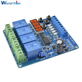 Industrial Grade DC 8V To 36V 4 Channel Four Way Multi-function Relay Module Wide Voltage Supply Module with Optocoupler
Industrial Grade DC 8V To 36V 4 Channel Four Way Multi-function Relay Module Wide Voltage Supply Module with Optocoupler