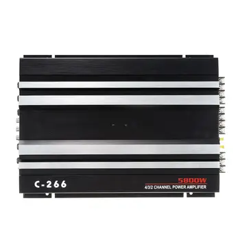 4 Channel Car Aluminum Amplifier 360° AMP High Power Bass 12V DC Brand New Premium Hot Sale Energetic
4 Channel Car Aluminum Amplifier 360° AMP High Power Bass 12V DC Brand New Premium Hot Sale Energetic