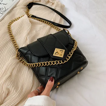 Women's Fashion Simple Pu Temperament Lingge Chain Messenger Bag Women's Bag Crossbody Bags for Women
Women's Fashion Simple Pu Temperament Lingge Chain Messenger Bag Women's Bag Crossbody Bags for Women