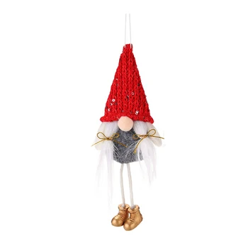 Santa Claus Doll Pendant/Faceless Old Man Long Legs Pendant/Christmas Tree Decorations/Christmas Tree Pendant
Santa Claus Doll Pendant/Faceless Old Man Long Legs Pendant/Christmas Tree Decorations/Christmas Tree Pendant