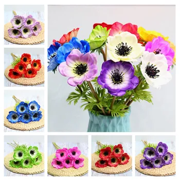 20Pcs Real Touch Single Stem Anemone 16.54" Length Simulation Corn Poppy for Wedding Home Decorative Artificial Flowers 
20Pcs Real Touch Single Stem Anemone 16.54" Length Simulation Corn Poppy for Wedding Home Decorative Artificial Flowers