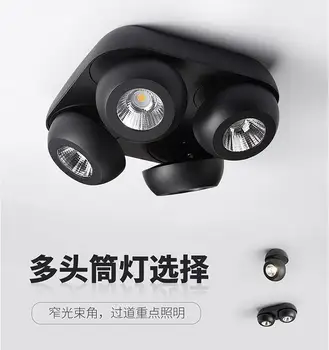 1Pcs 360 Angle Adjust LED Recessed Downlight 10W 12W 24W 48W Surface Mounted LED Ceiling Spot Light Black/White Housing Light
1Pcs 360 Angle Adjust LED Recessed Downlight 10W 12W 24W 48W Surface Mounted LED Ceiling Spot Light Black/White Housing Light