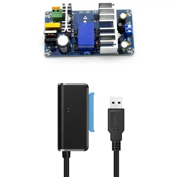 24V Switching Power Supply Board 4A 6A High Power Power Module Bare Board & Hard Drive Adapter Converter Cable
24V Switching Power Supply Board 4A 6A High Power Power Module Bare Board & Hard Drive Adapter Converter Cable