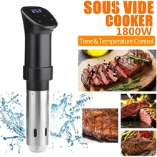 1800W Sous Vide Cooker Vacuum Food Powerful Immersion Circulator LCD Digital Slow Cooking Thermal Temp Control Smart Heater
1800W Sous Vide Cooker Vacuum Food Powerful Immersion Circulator LCD Digital Slow Cooking Thermal Temp Control Smart Heater