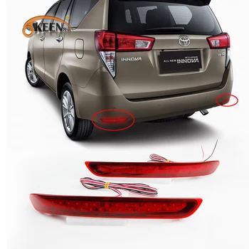2PCS Led Rear Bumper Reflector For Toyota Innova 2015 2016 2017 Car LED Tail Light Rear Fog Lamp Brake Light Reflector
2PCS Led Rear Bumper Reflector For Toyota Innova 2015 2016 2017 Car LED Tail Light Rear Fog Lamp Brake Light Reflector