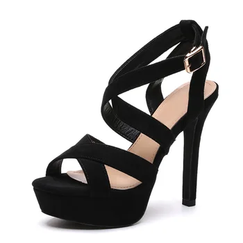 Women High Heels Shoes 2020 New Spring Summer Suede Peep Toe High Sandals Women Solid color fashion Party Shoes Size 34-39
Women High Heels Shoes 2020 New Spring Summer Suede Peep Toe High Sandals Women Solid color fashion Party Shoes Size 34-39