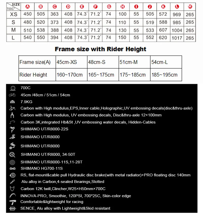 TWITTER 700c Carbon Road Bike disc Brake thru-axle Carbon Wheels UT R8000 22 Speed inner cable Carbon Race Bicycle Gravel Bikes