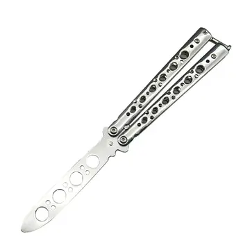 Butterfly Knife Series Edge Butterfly Style Dull Blade Knife Training Practice Butterfly Knife Folding Knife Trainer Game Knife
Butterfly Knife Series Edge Butterfly Style Dull Blade Knife Training Practice Butterfly Knife Folding Knife Trainer Game Knife