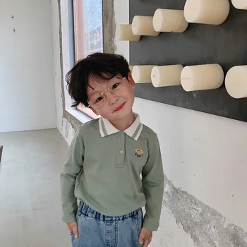 2020 new girls boys printed t-shirt spring fashion cotton kids boys top 1-6t 
2020 new girls boys printed t-shirt spring fashion cotton kids boys top 1-6t