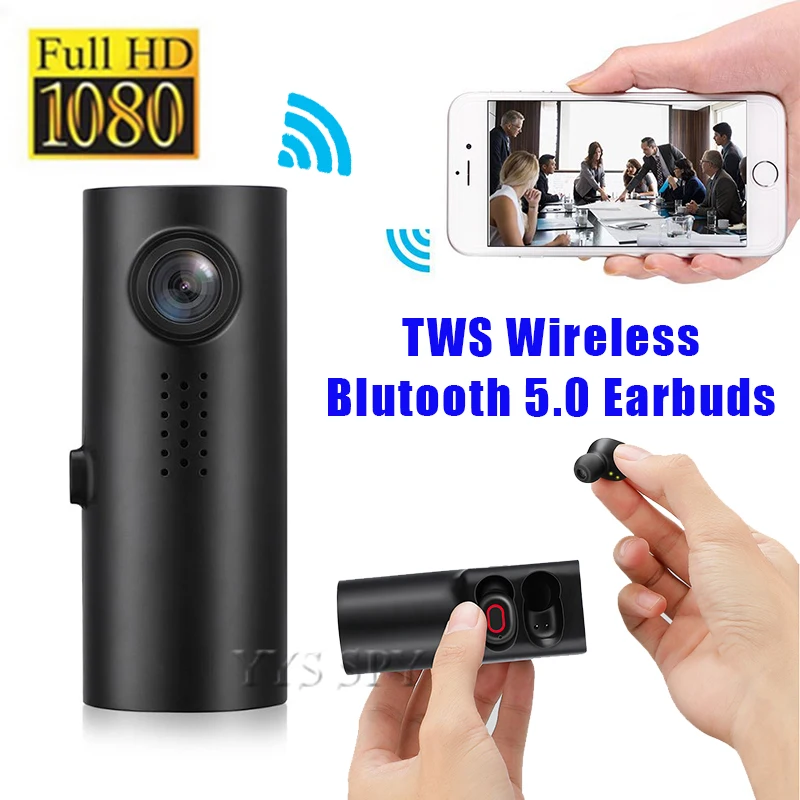 1080P FHD Mini Car DVR Camera Vehicle Dashcam Camcorder Digital Video Driving Recorder Wireless Earphones TWS Earbuds Bluetooth
1080P FHD Mini Car DVR Camera Vehicle Dashcam Camcorder Digital Video Driving Recorder Wireless Earphones TWS Earbuds Bluetooth