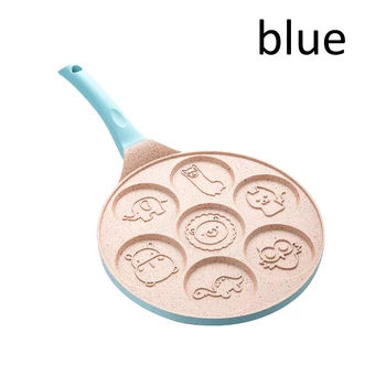 Seven-hole breakfast pan multi-function wheel pancake pan small frying pan egg dumpling non-stick frying pan egg frying mould
Seven-hole breakfast pan multi-function wheel pancake pan small frying pan egg dumpling non-stick frying pan egg frying mould