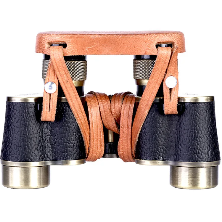 6X24 Bronze Leather Bag-Ranging High-definition Night Hunting Bird Watching as Waterproof Shock-resistant Binoculars Army Binocu
6X24 Bronze Leather Bag-Ranging High-definition Night Hunting Bird Watching as Waterproof Shock-resistant Binoculars Army Binocu