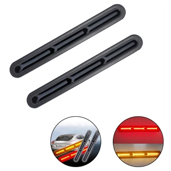 2pcs 12V Red LED Car Third Brake Light LED Stop Light with Running Yellow Turn Signal Tail Lamp Universal Car Light
2pcs 12V Red LED Car Third Brake Light LED Stop Light with Running Yellow Turn Signal Tail Lamp Universal Car Light