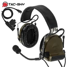 TAC-SKY COMTAC II Tactical Headset Sound Amplification with Microphone Noise Reduction Pickup Shooting Headset for Airsoft Sport
TAC-SKY COMTAC II Tactical Headset Sound Amplification with Microphone Noise Reduction Pickup Shooting Headset for Airsoft Sport