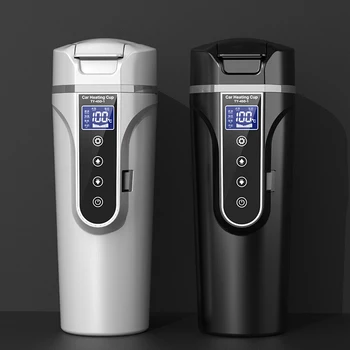 12V 24V Portable Car Heating Cup Stainless Steel Cup Warmer Car Water Kettle Coffee Mug LCD Display Temperature
12V 24V Portable Car Heating Cup Stainless Steel Cup Warmer Car Water Kettle Coffee Mug LCD Display Temperature