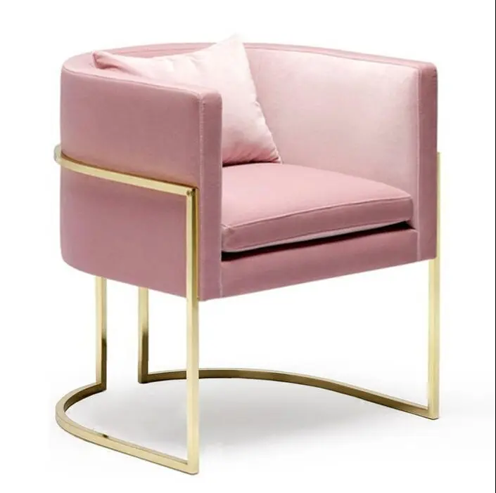 Simple Fabric Sofa Chair Negotiation Office Reception Room Parlor Rest Area Double Sofa Wrought Iron Single Makeup Chair
Simple Fabric Sofa Chair Negotiation Office Reception Room Parlor Rest Area Double Sofa Wrought Iron Single Makeup Chair