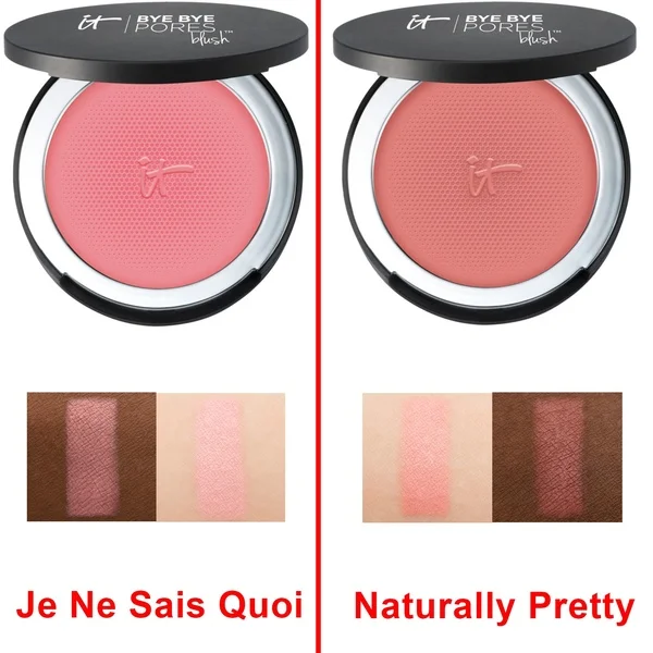 It Bye Bye Pore Blush 2 Color Face Rouge Makeup Cheek Powder Minerals Blusher Palette Naturally It Cosmetics Skin Newest Peach
It Bye Bye Pore Blush 2 Color Face Rouge Makeup Cheek Powder Minerals Blusher Palette Naturally It Cosmetics Skin Newest Peach