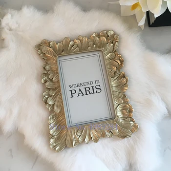 RETRO PHOTO FRAME RESIN GOLDEN SIMULATION LEAVES RELIEF 6 INCHES DESKTOP DECORATION FURNISHING MODERN HOME DECORATION
RETRO PHOTO FRAME RESIN GOLDEN SIMULATION LEAVES RELIEF 6 INCHES DESKTOP DECORATION FURNISHING MODERN HOME DECORATION