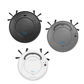 1800Pa Multifunctional Smart Floor Vacuum Cleaner 3-In-1 Auto Rechargeable Smart ing Robot Dry Wet ing Vacuum Black
1800Pa Multifunctional Smart Floor Vacuum Cleaner 3-In-1 Auto Rechargeable Smart ing Robot Dry Wet ing Vacuum Black