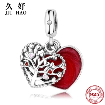 New 925 Sterling Silve Tree of Life Red Love heart pendant Fit Original Designer Charms Bracelet women accessories Jewelry
New 925 Sterling Silve Tree of Life Red Love heart pendant Fit Original Designer Charms Bracelet women accessories Jewelry
