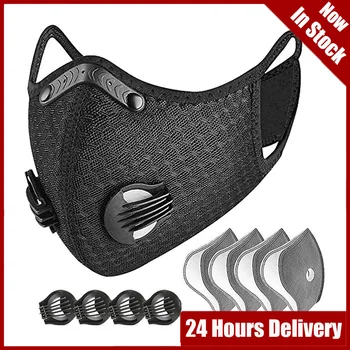 Cycling Face Mask with Filters Washable Reusable Respirator Mask PM 2.5 Anti-Pollution Sport Masks Breathing Valve Mouth Caps
Cycling Face Mask with Filters Washable Reusable Respirator Mask PM 2.5 Anti-Pollution Sport Masks Breathing Valve Mouth Caps