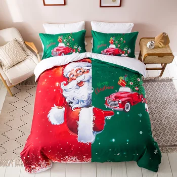 Home Textiles Bedding Sets Duvet Cover Sets(1duvet cover,1/2 pillow cases)Christmas car 
Home Textiles Bedding Sets Duvet Cover Sets(1duvet cover,1/2 pillow cases)Christmas car
