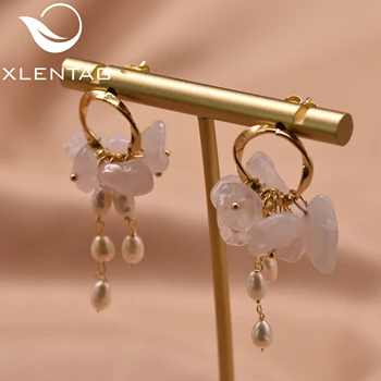 Xlentag Natural Freshwater Pearl Pink Crystal Drop Earrings Simplicity Cute Girls Earrings Wedding Birthday Jewelry GE0991I
Xlentag Natural Freshwater Pearl Pink Crystal Drop Earrings Simplicity Cute Girls Earrings Wedding Birthday Jewelry GE0991I