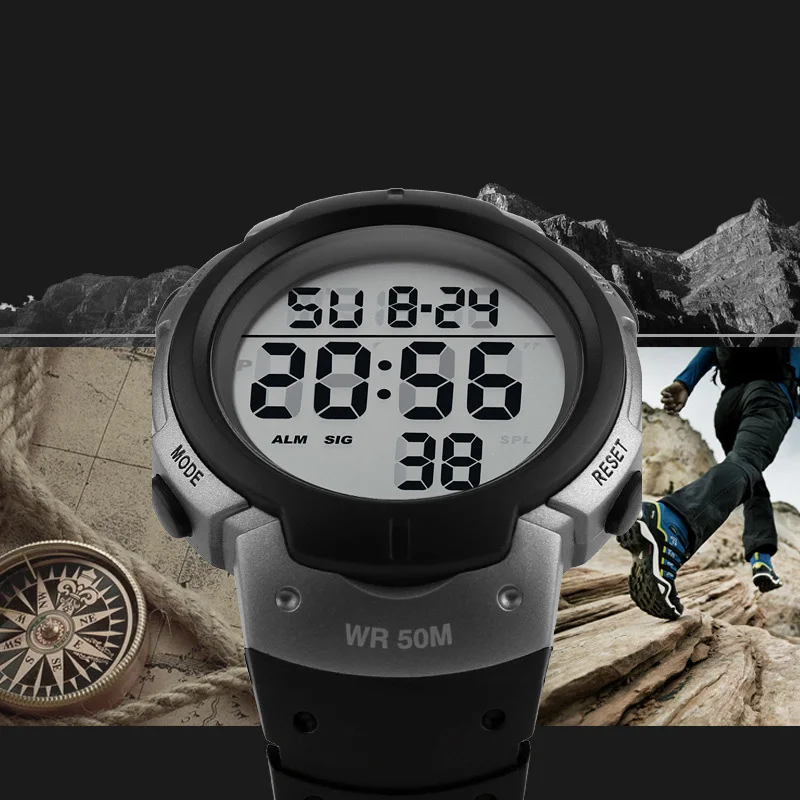 TurnFinger Men's Electronic Watch 2020 Fashion Simple Luxury Hot Sale Waterproof Outdoor Multifunction Sports Chronograph Date
TurnFinger Men's Electronic Watch 2020 Fashion Simple Luxury Hot Sale Waterproof Outdoor Multifunction Sports Chronograph Date