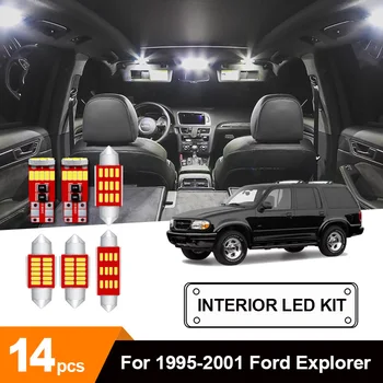 14 x White Canbus Car Interior LED License Plate Map Ceiling Cargo Glove Box Step Bulbs Package Kit For 1995-2001 Ford Explorer
14 x White Canbus Car Interior LED License Plate Map Ceiling Cargo Glove Box Step Bulbs Package Kit For 1995-2001 Ford Explorer