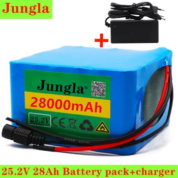 6S5P 25.2V28000mAh 18650 li-ion battery pack 25.2v 28Ah cletta elettrica ttrico/batteria agli ioni di litio BMS + 2A caricatore
6S5P 25.2V28000mAh 18650 li-ion battery pack 25.2v 28Ah cletta elettrica ttrico/batteria agli ioni di litio BMS + 2A caricatore