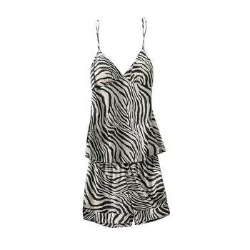 V-Neck Sleeveless Pajamas Suit Womens Negligee Suspender Top Short Pants Nightgown Sleep Set Summer Robes Sleepwear Sleepshirts
V-Neck Sleeveless Pajamas Suit Womens Negligee Suspender Top Short Pants Nightgown Sleep Set Summer Robes Sleepwear Sleepshirts