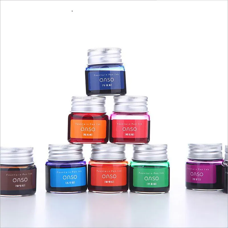 1pc 20ml Pure Colorful Pen Carbon Penna Stilografica Pen Refill Fountain Ink Without Nib Ink Pimio Ncomics Glass Pen
1pc 20ml Pure Colorful Pen Carbon Penna Stilografica Pen Refill Fountain Ink Without Nib Ink Pimio Ncomics Glass Pen