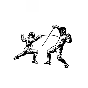 Car Sticker Sports Fencing Combat Car Sticker PVC Decal Accessories Extreme Sports Waterproof Sunscreen Black/white,15cm*11cm
Car Sticker Sports Fencing Combat Car Sticker PVC Decal Accessories Extreme Sports Waterproof Sunscreen Black/white,15cm*11cm