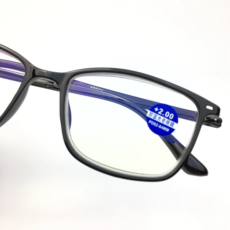 Очки для чтения с квадратной оправой новые очки 18058 подарок пожилых людей анти
