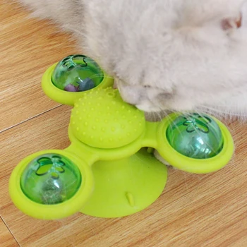 New Pet Cat Toy Windmill Spinning and Scratching Itchy Glowing Turntable Cat Toys Three Colors
New Pet Cat Toy Windmill Spinning and Scratching Itchy Glowing Turntable Cat Toys Three Colors
