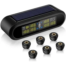 T650 Solar Bus RV Truck TPMS Wireless Tire Pressure Monitoring USB Charging System with 6 External Internal Sensors Max 116 PSI
T650 Solar Bus RV Truck TPMS Wireless Tire Pressure Monitoring USB Charging System with 6 External Internal Sensors Max 116 PSI