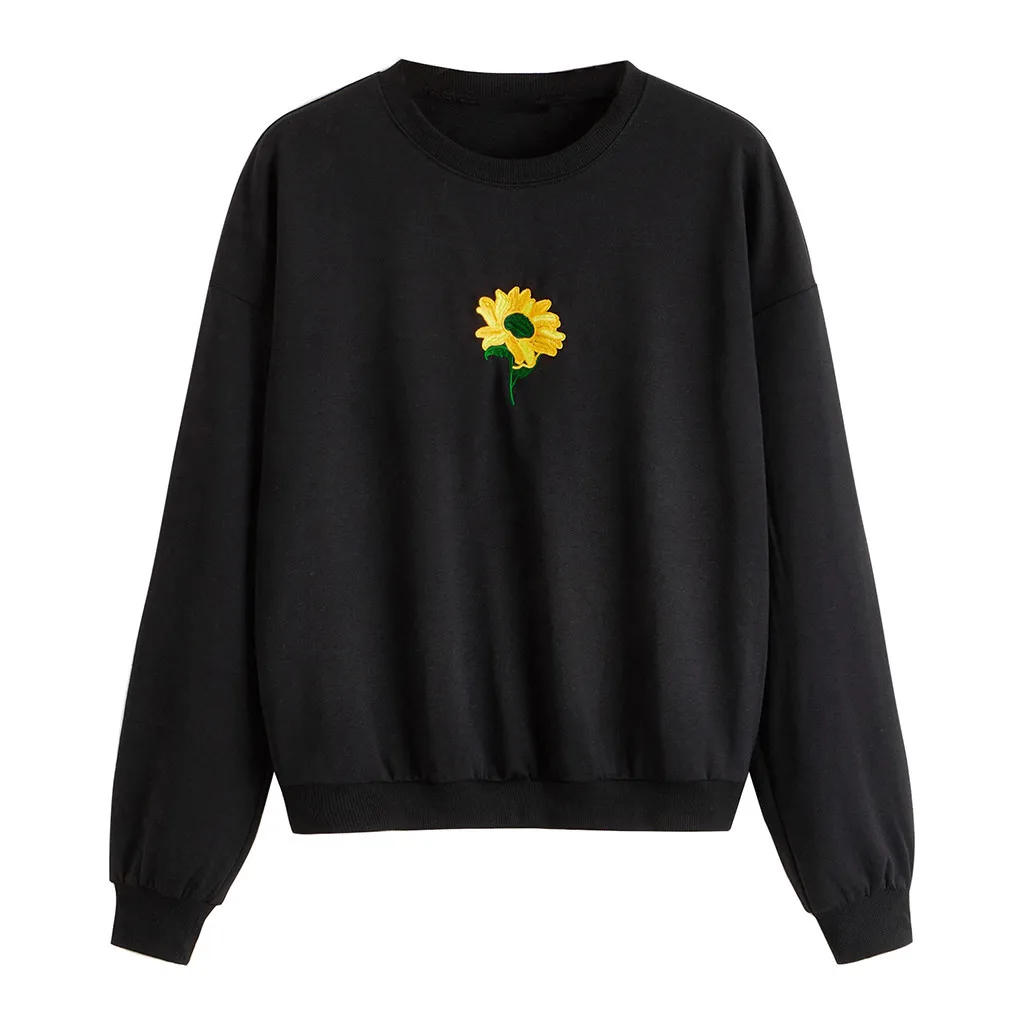 JAYCOSIN Trend Women Sunflower Print Fresh Sweatshirt Casual Simple Long Sleeve Solid Color Comfortable Soft Loose Blouse
JAYCOSIN Trend Women Sunflower Print Fresh Sweatshirt Casual Simple Long Sleeve Solid Color Comfortable Soft Loose Blouse