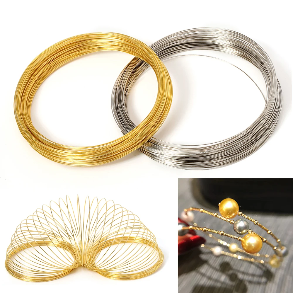 100 Loops Memory Beading Steel Wire Loop Circle 55/60/115mm for Beading Bangle Bracelet Making DIY Jewelry Making Wholesale
100 Loops Memory Beading Steel Wire Loop Circle 55/60/115mm for Beading Bangle Bracelet Making DIY Jewelry Making Wholesale