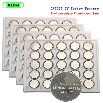 100pcs 3V CR2032 Lithium Button Cell Battery BR2032 DL2032 ECR2032 CR2032 Button Coin Cell Battery for Watches Clocks Calculator
100pcs 3V CR2032 Lithium Button Cell Battery BR2032 DL2032 ECR2032 CR2032 Button Coin Cell Battery for Watches Clocks Calculator