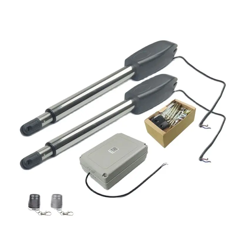 KINJOIN Электрический распашной ворот, автоматизация распашных ворот с двойными листами и пультом дистанционного управления 
KINJOIN Электрический распашной ворот, автоматизация распашных ворот с двойными листами и пультом дистанционного управления