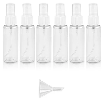 8PCS 50Ml Empty Water Bottle PET Transparent Travel Spray Bottles Portable Mini Bottle with Quick Filling Funnel
8PCS 50Ml Empty Water Bottle PET Transparent Travel Spray Bottles Portable Mini Bottle with Quick Filling Funnel