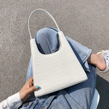 Crocodile Pattern Small PU Leather Armpit Bag For Women 2020 Summer Shoulder Handbags Lady Simple Hand Bag Beautiful
Crocodile Pattern Small PU Leather Armpit Bag For Women 2020 Summer Shoulder Handbags Lady Simple Hand Bag Beautiful